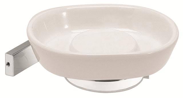 Satin Nickel Soap Dish Holder Y37085