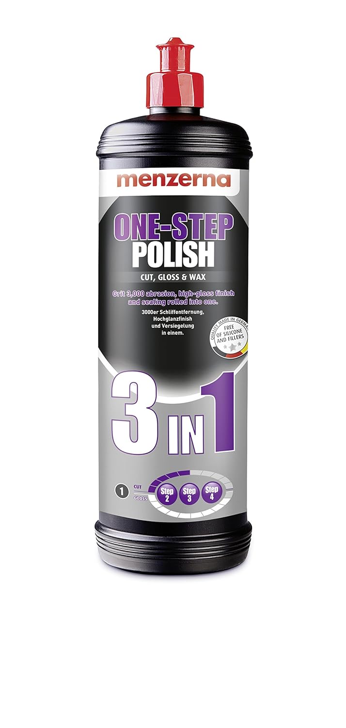 3 in 1 One Step Polish Medium Cut Polish 32 fl oz Pack of 2 W9511