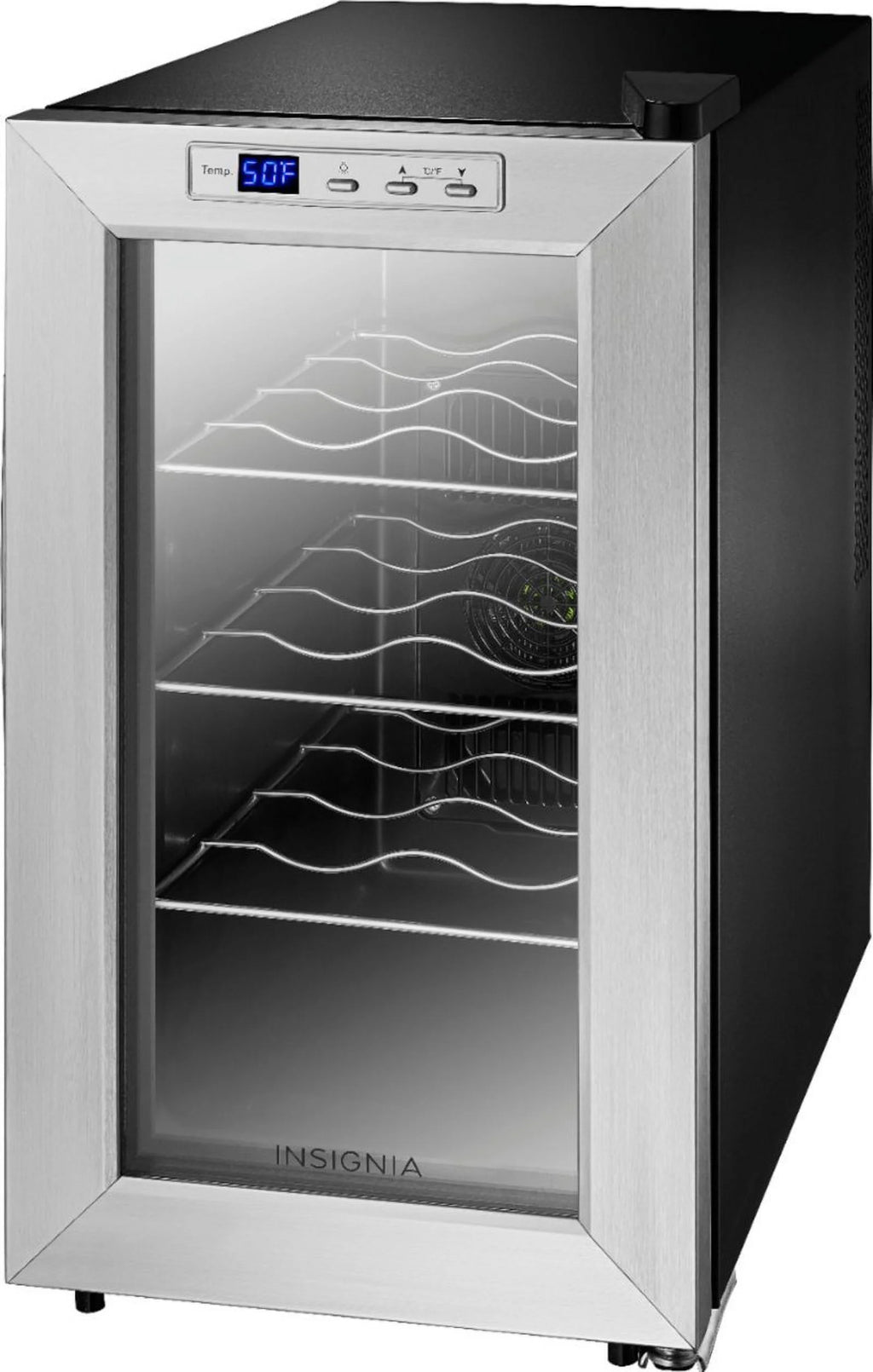 Stainless Steel 8-Bottle Wine Cooler S9042