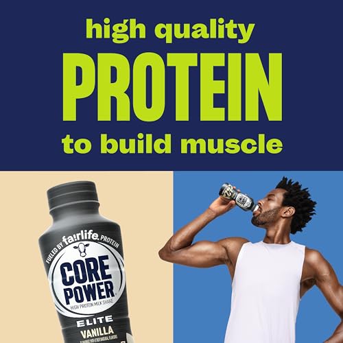 Vanilla High Protein Shake, 42g, 14oz, 12 Pack A50539