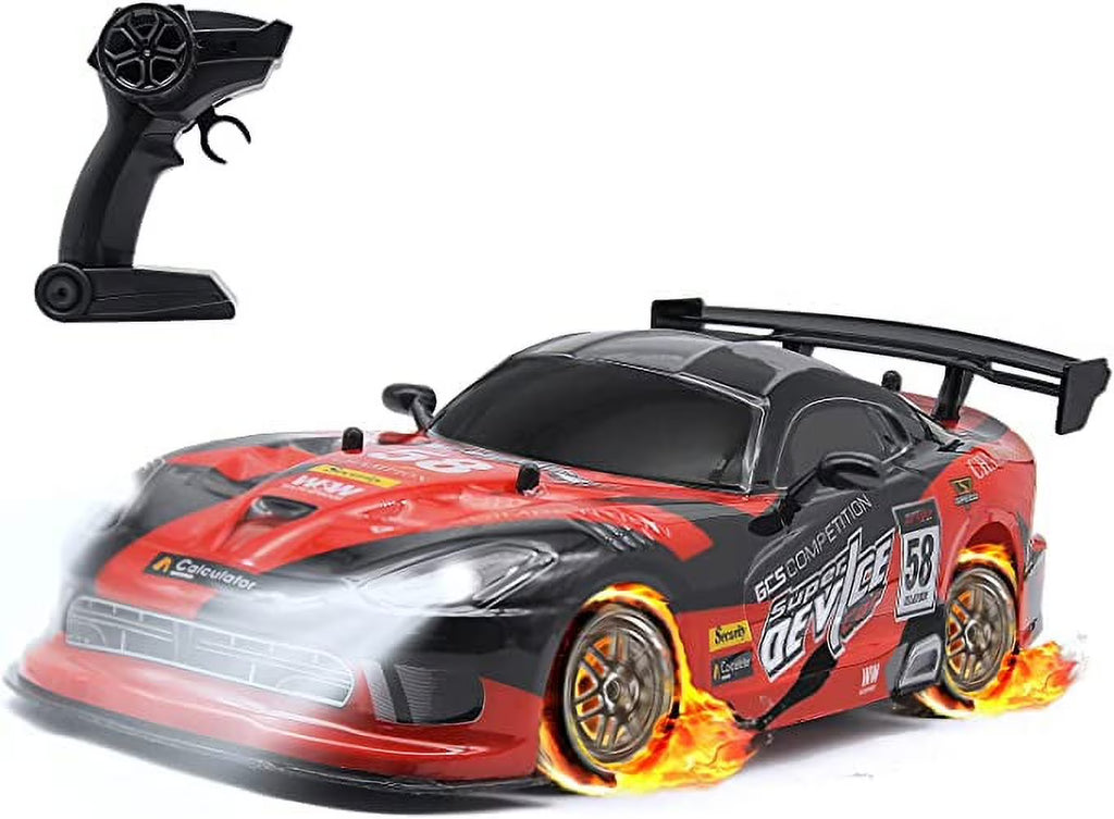 1/16 4WD Remote Control Drift Car with 2 Sets Tires I2638