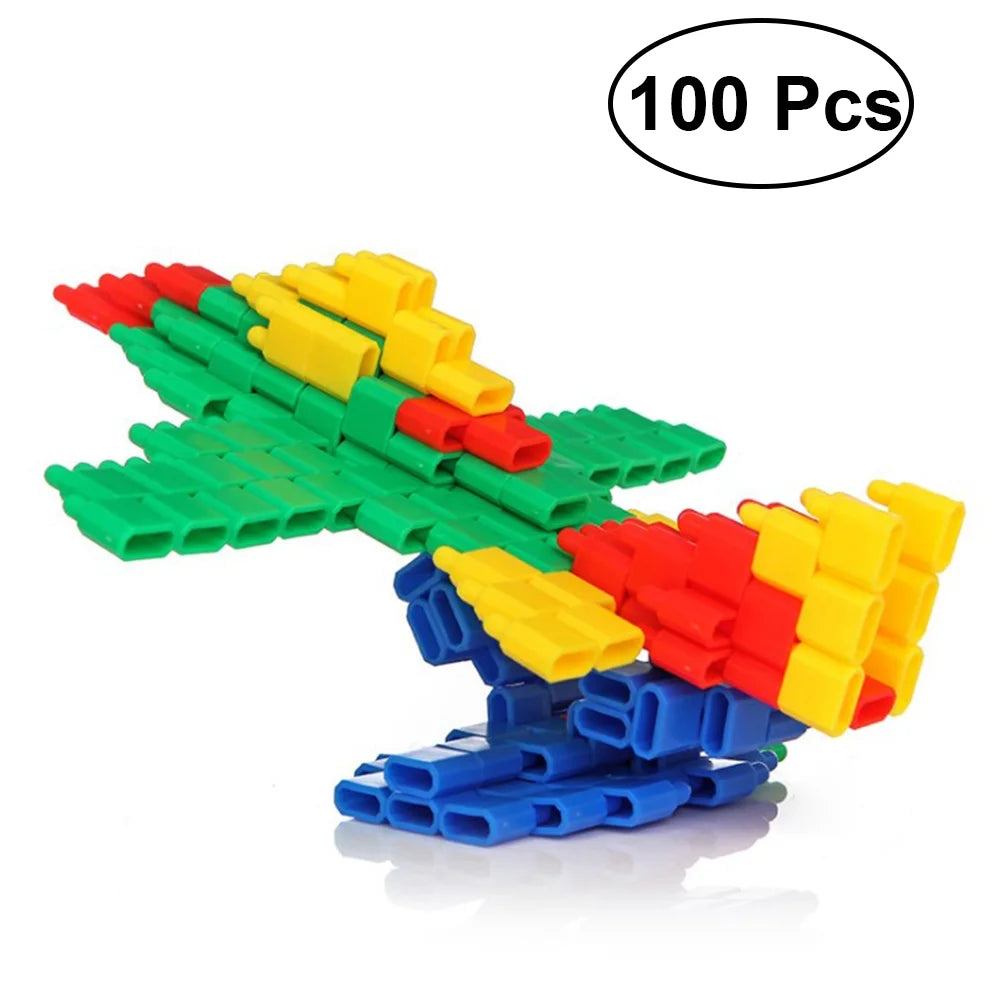 100 Pcs Magnetic Building Blocks E486