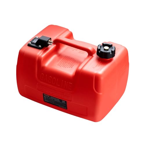 12 Gallon Portable Plastic Boat Fuel Tank T5652