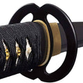 Black 1095 Carbon Steel Samurai Katana Sword G74643