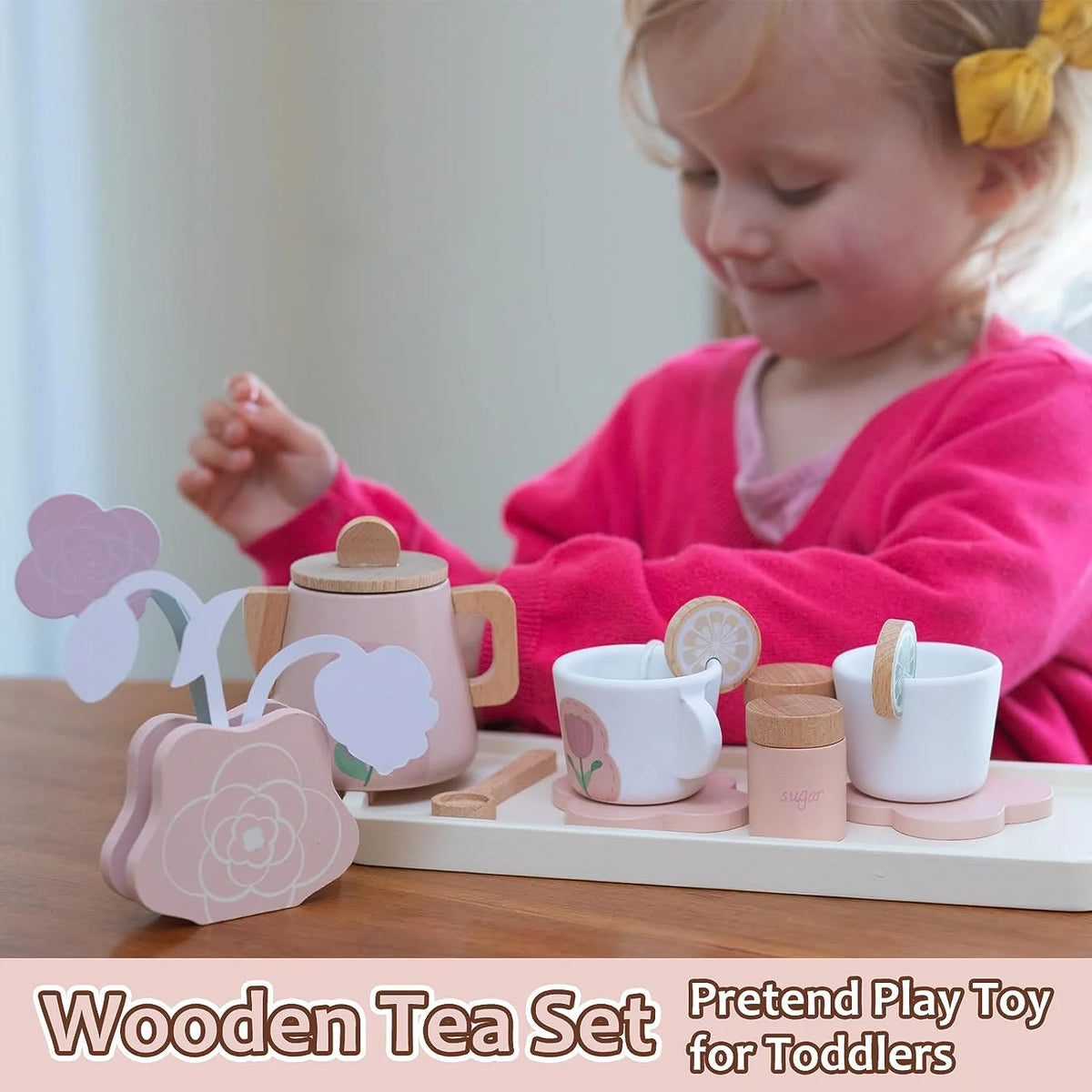 Tea and Coffee Play Set with Accessories P198