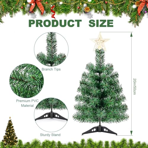 20 Inch Table Top Christmas Tree with LED Lights T4625