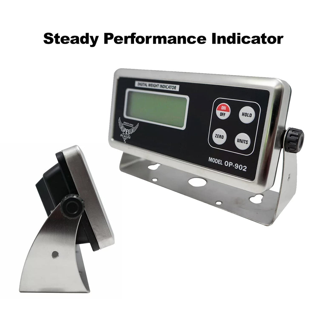 Heavy Duty Industrial Pallet Floor Scale with Digital Display Indicator (36x36) A664355