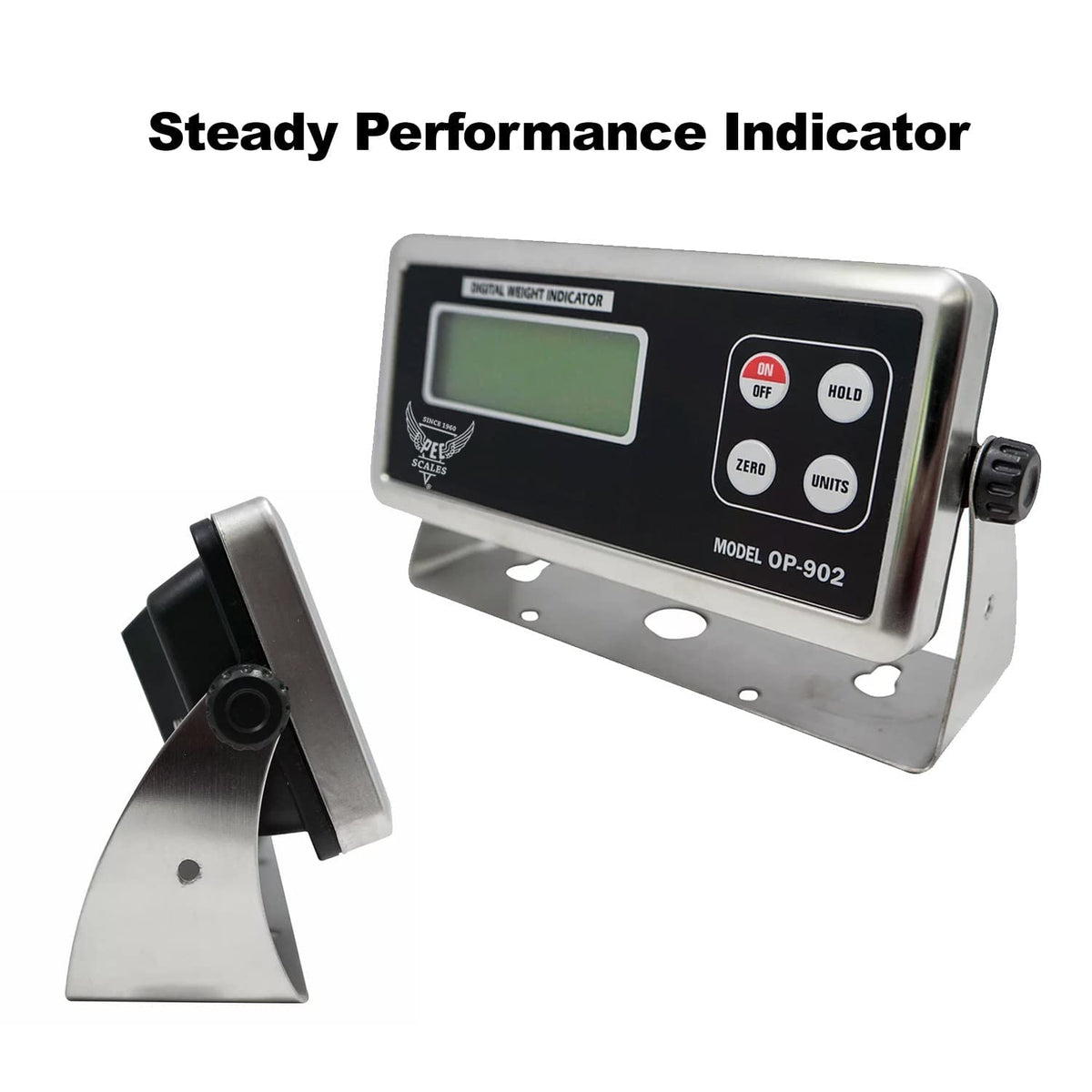 Heavy Duty Industrial Pallet Floor Scale with Digital Display Indicator (36x36) A664355