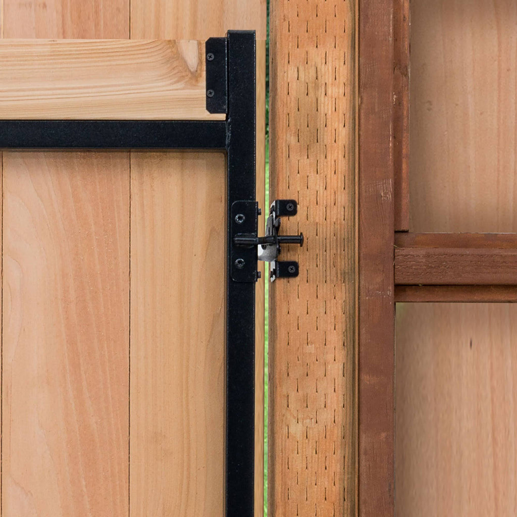 Steel Frame Gate Kit, 36x22-60x22 Wide Opening Up to 7& High (6 Pack) R266