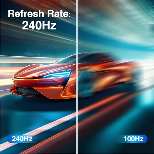 22 inch Full HD Computer Monitor, 100Hz Refresh Rate, Frameless, VESA, HDMI, VGA V6914