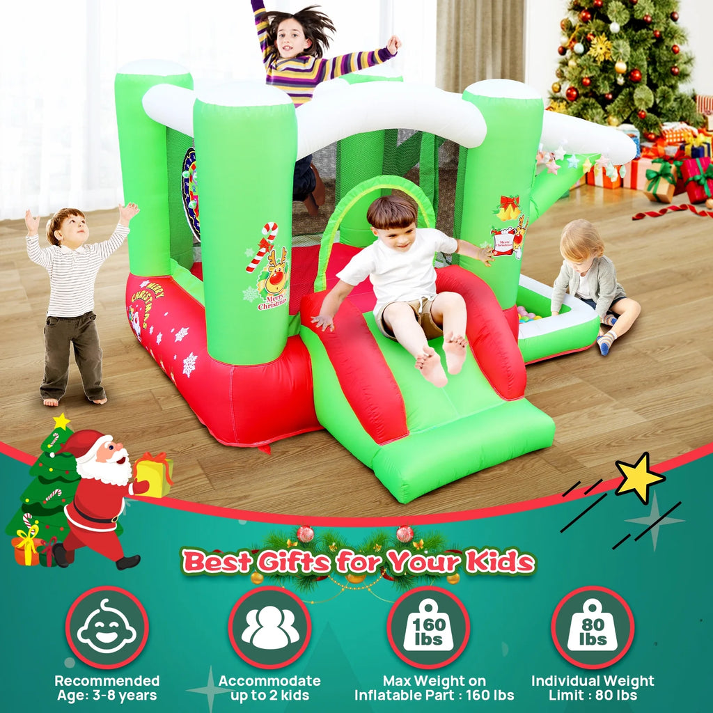 80" x 91" Inflatable Bouncer with Blower X3440