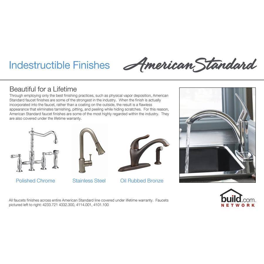 Polished Chrome Single Handle Kitchen Faucet S50593
