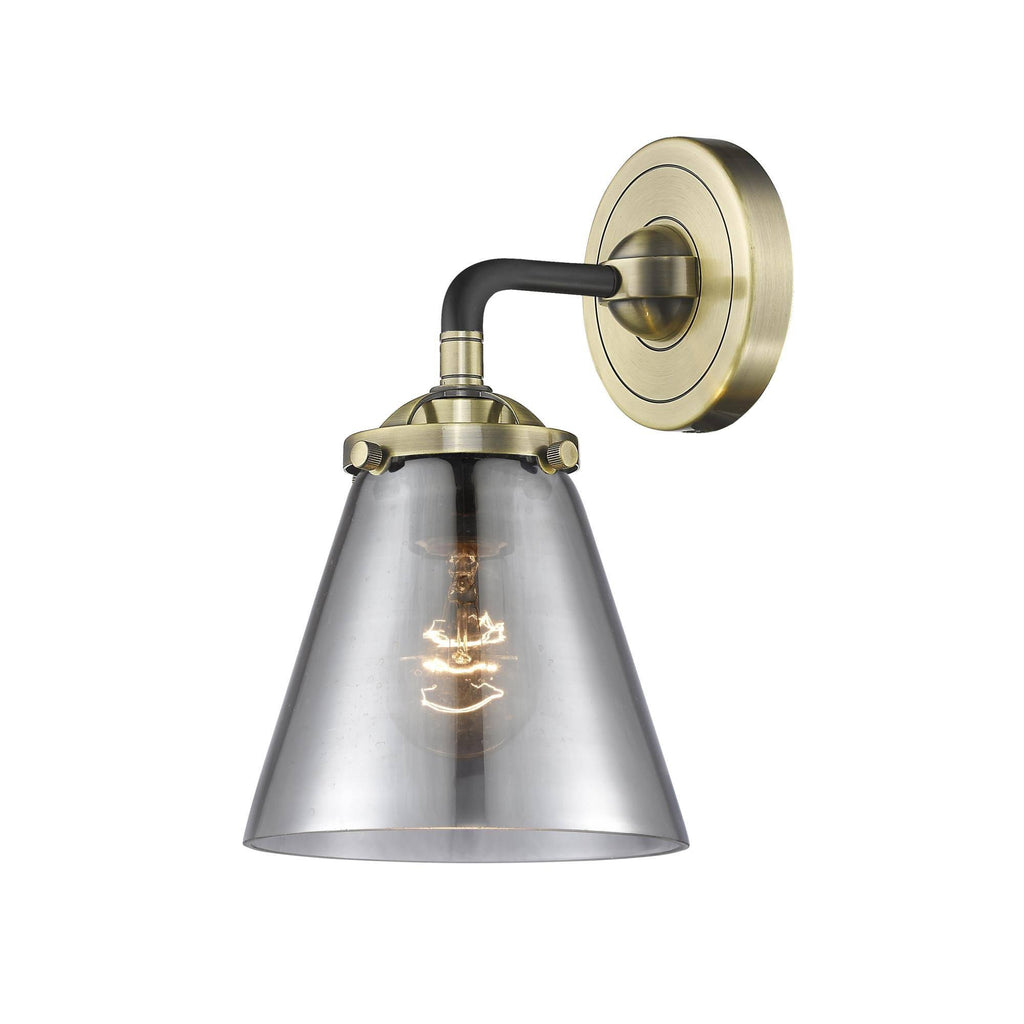 Black Antique Brass Small Cone 1 Light Sconce C183946