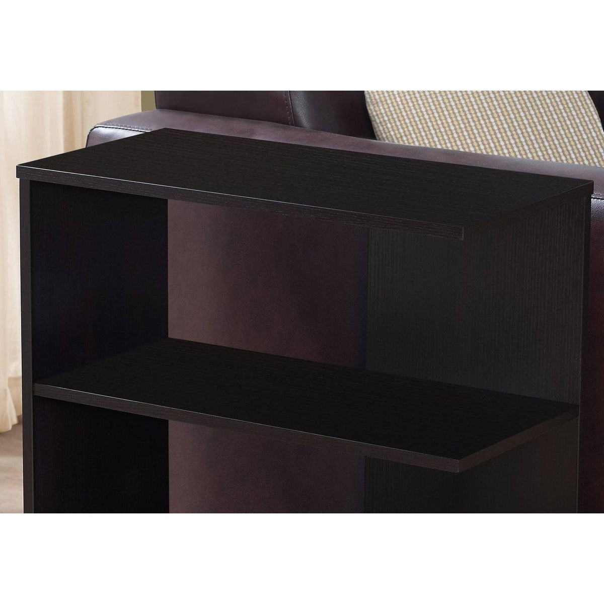 Cappuccino Brown Wood Accent Table R68389