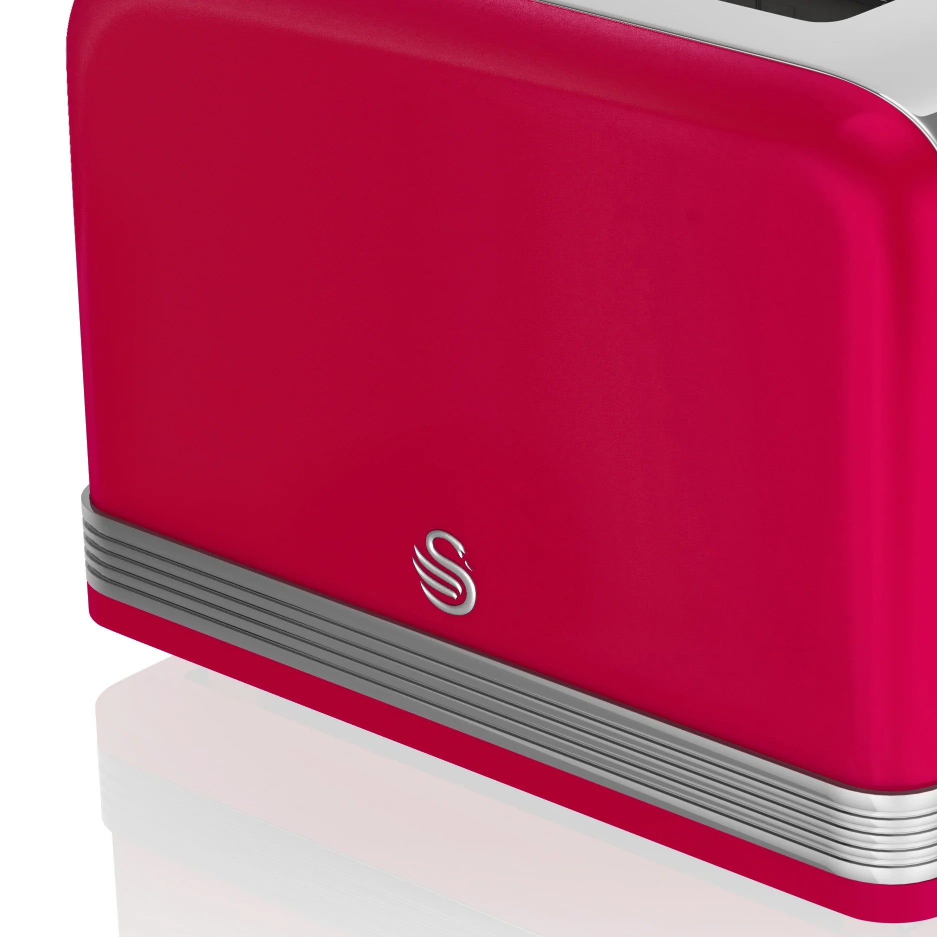 Red 4 Slice Toaster V896