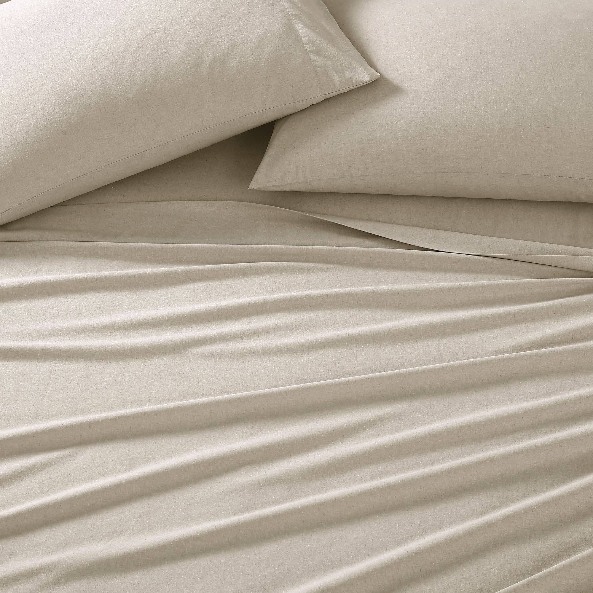 Gray Full Percale Sheet Set P872