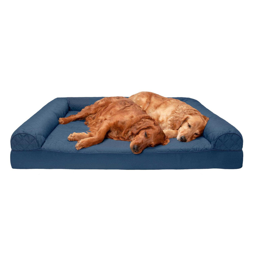 Quilted Orthopedic Sofa Pet Bed O397439