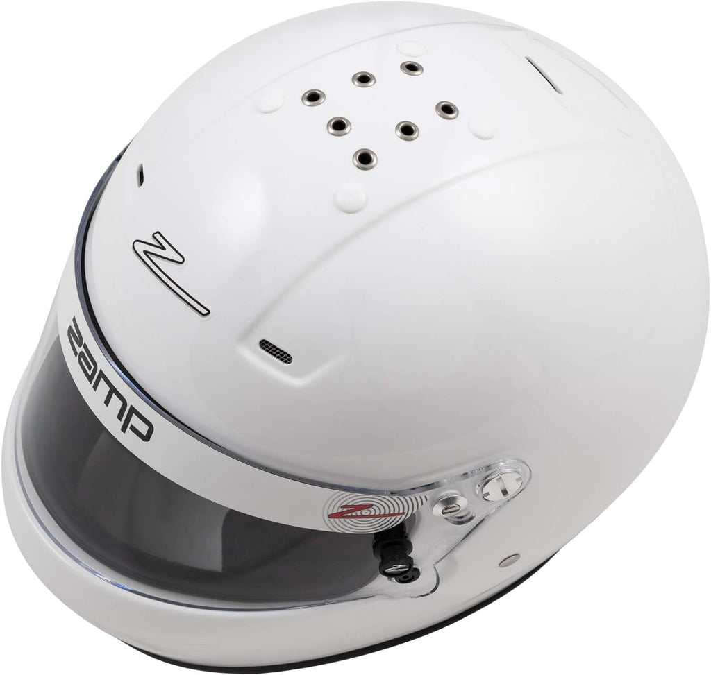 White Large SNELL SA2020 Helmet K5816