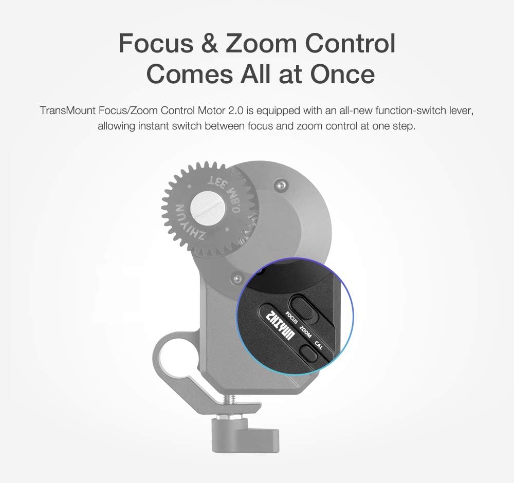 Servo Follow Focus/Zoom Controller for Gimbal Handheld Stabilizer Pack of 2 V5119