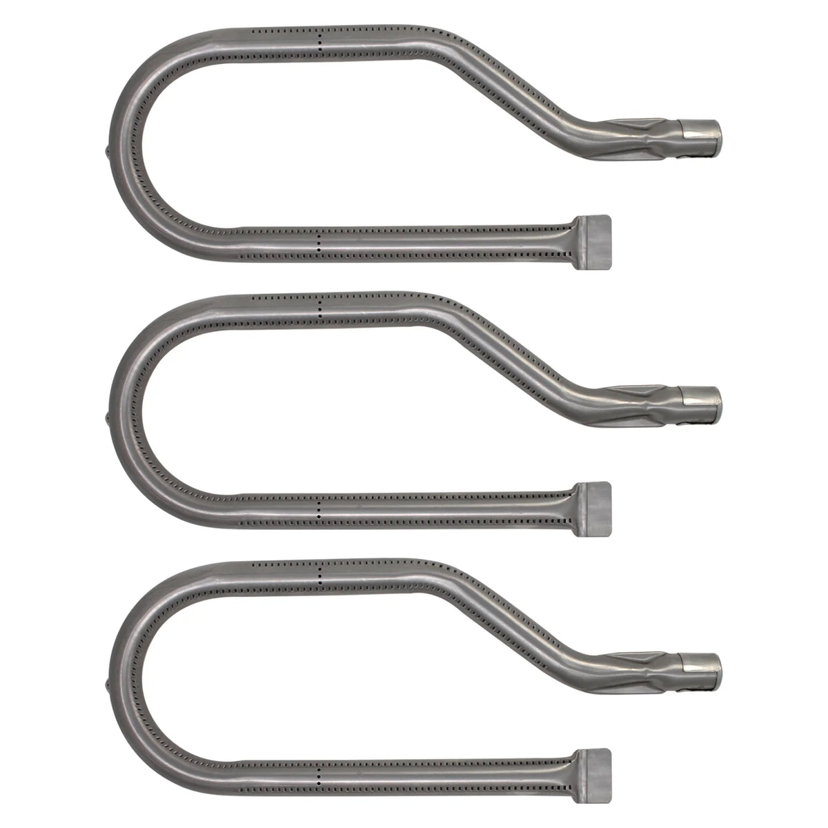 3-Pack Stainless Steel BBQ Gas Grill Tube Burner Replacement Parts X350