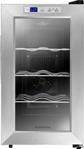 Stainless Steel 8-Bottle Wine Cooler S9042