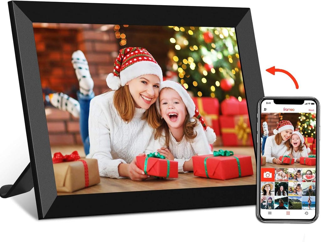 Digital Photo Frame WiFi 8 Inch Touch Screen 16GB Storage J643