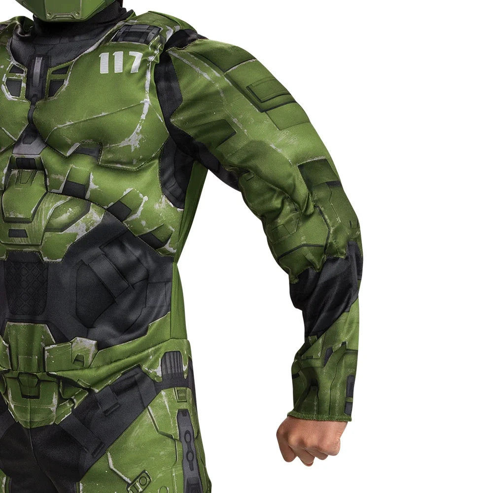 Boys Size Small (4-6) Master Chief Halloween Child Costume O1099