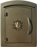 Bronze Column Mount Mailbox O235