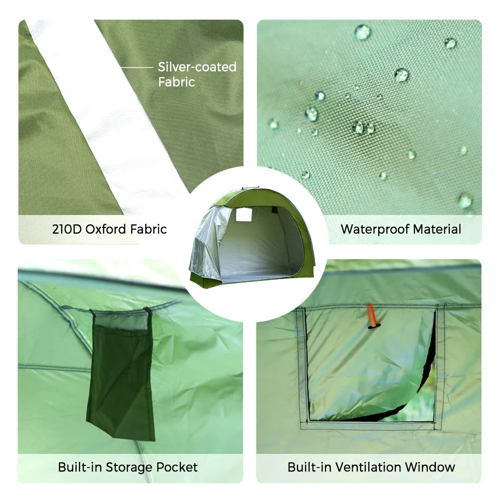 Bike Storage Tent with 210D Oxford Fabric L298500