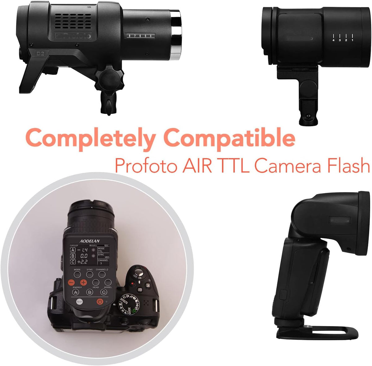 TTL Wireless Flash Trigger for Panasonic, Olympus Camera U4973