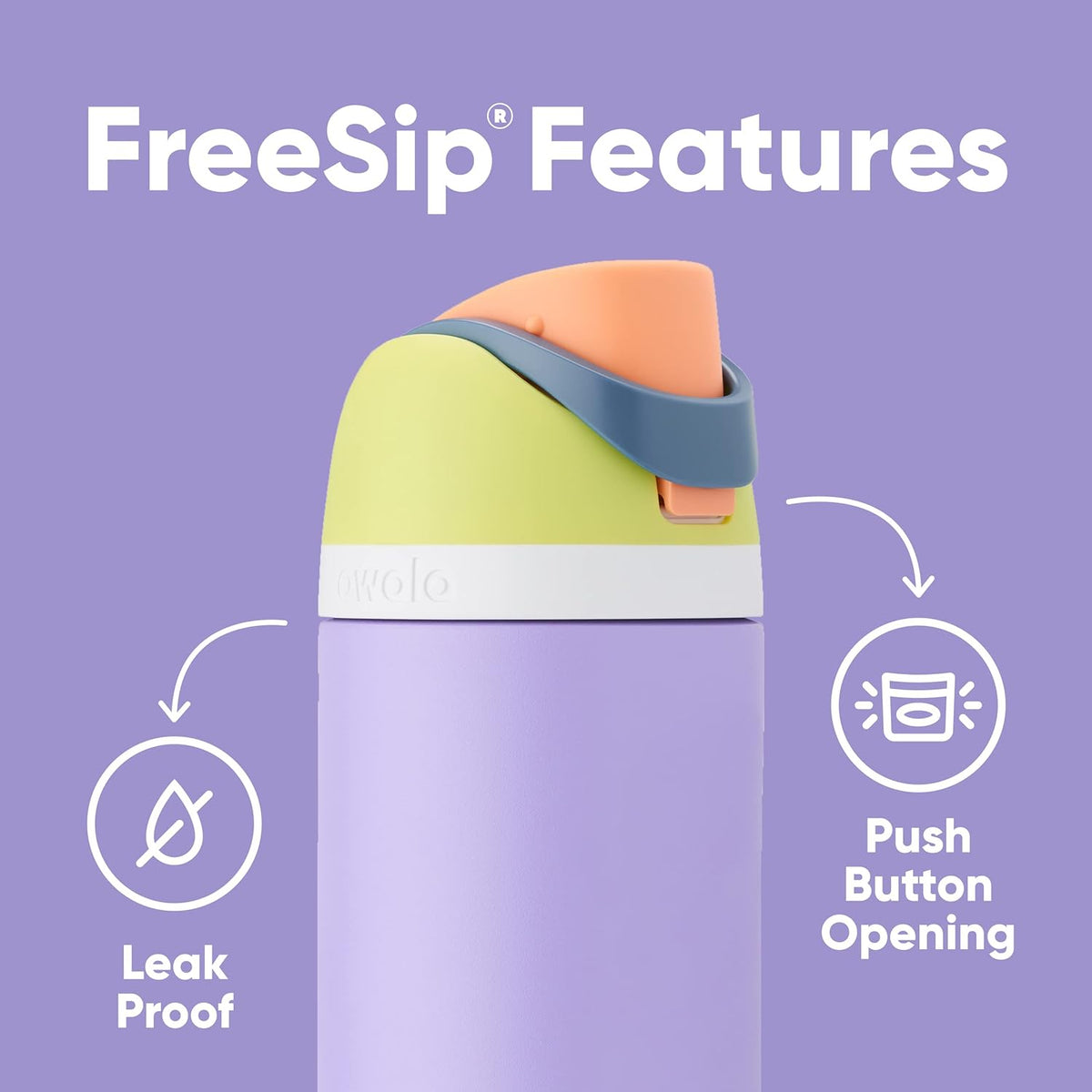 32 Oz Insulated Stainless Steel Water Bottle with Straw F3443