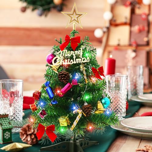 20 Inch Table Top Christmas Tree with LED Lights T4625