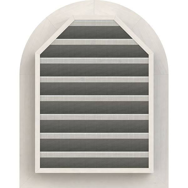 Primed Western Red Cedar Gable Vent C346