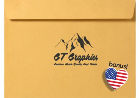 Vinyl Sticker Waterproof Decal D906654