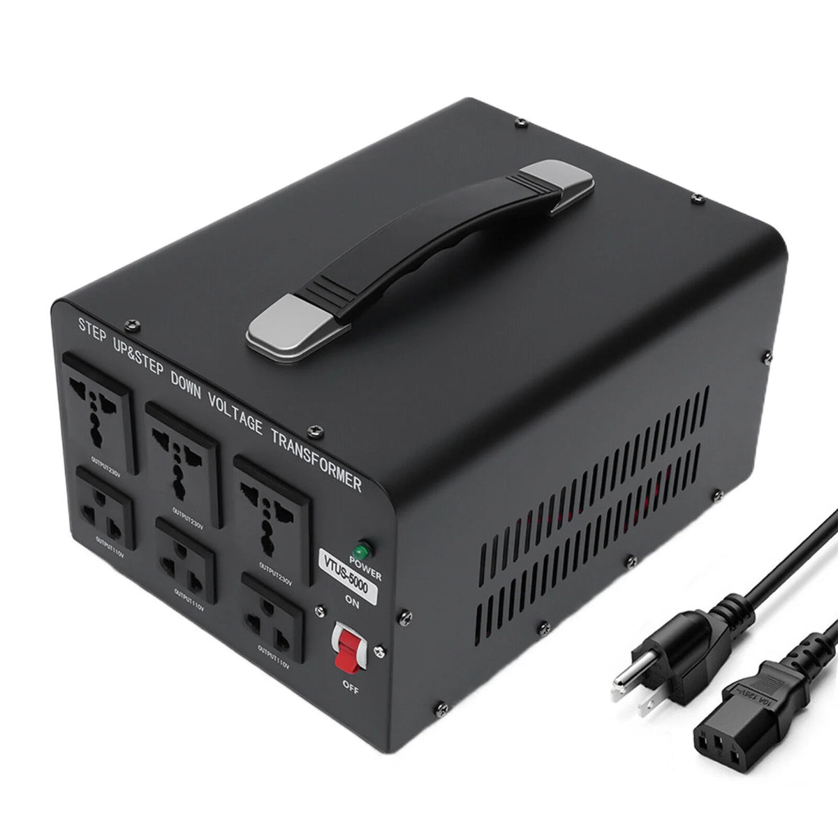 5000 Watt Voltage Converter Transformer 110V-220V T383119