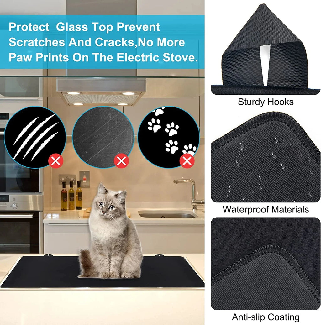 Ceramic Glass Cooktop Protector with 2 Hooks P59254