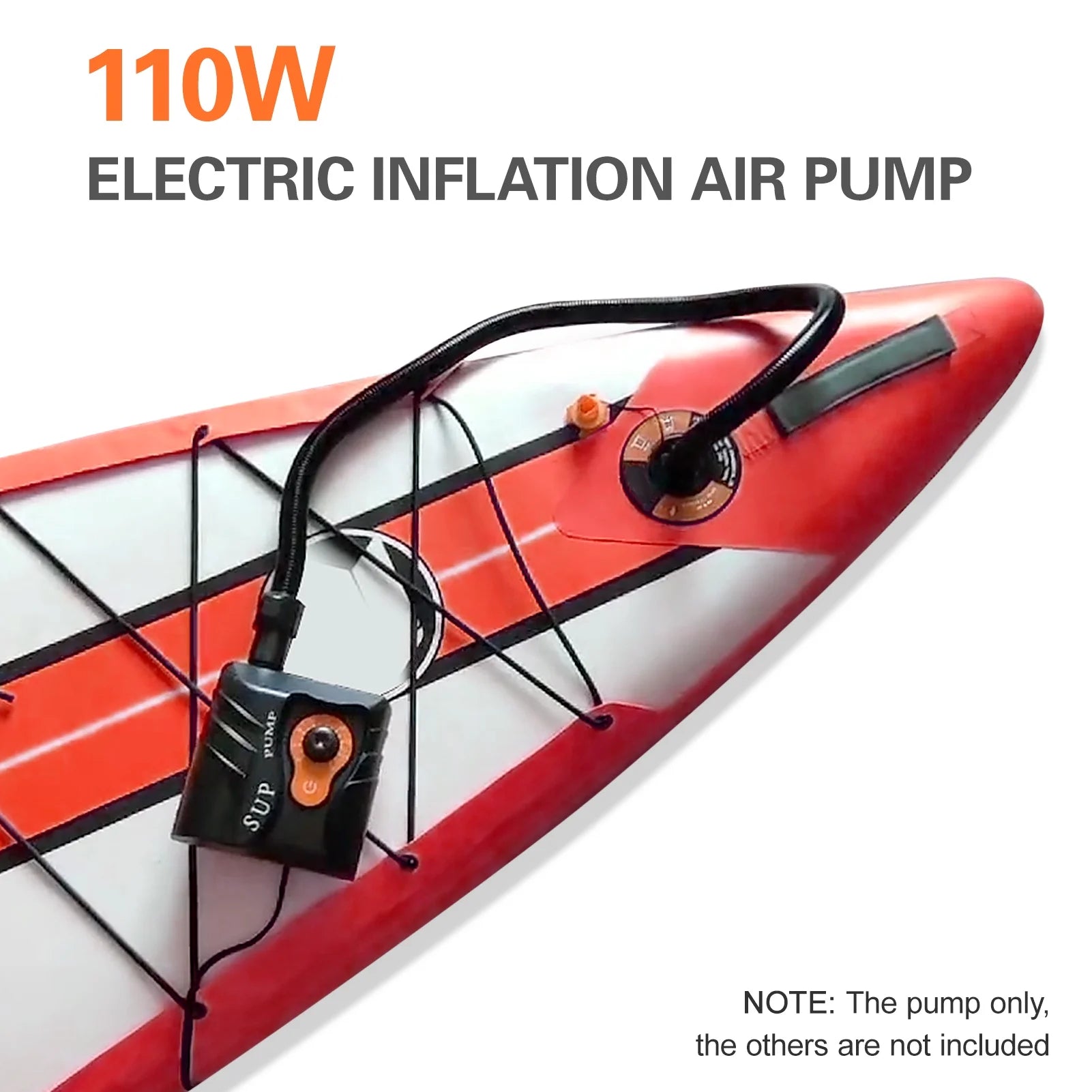 16 PSI Electric Inflation Air Pump with 6 Nozzles P181838