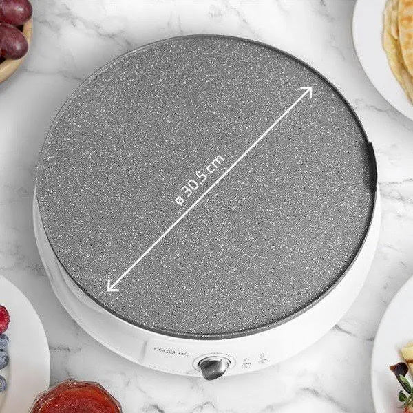 White Gray 1200W Crepe Maker U673
