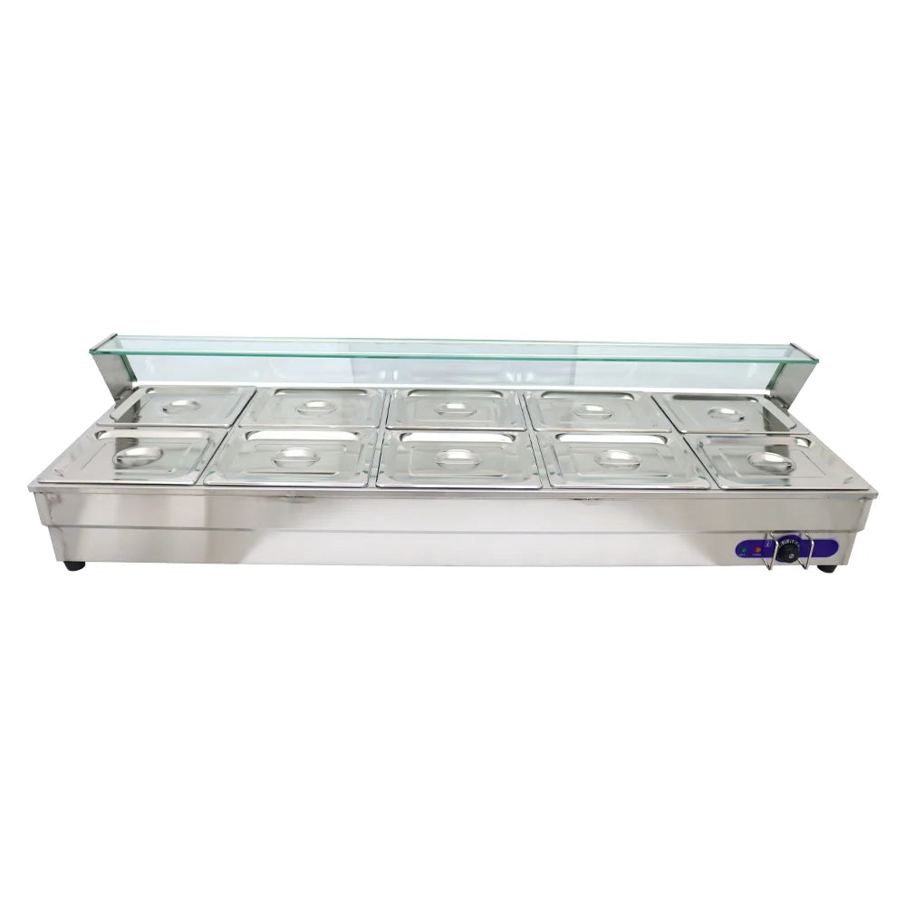 10 Pots Electric Buffet Food Warmer J1383