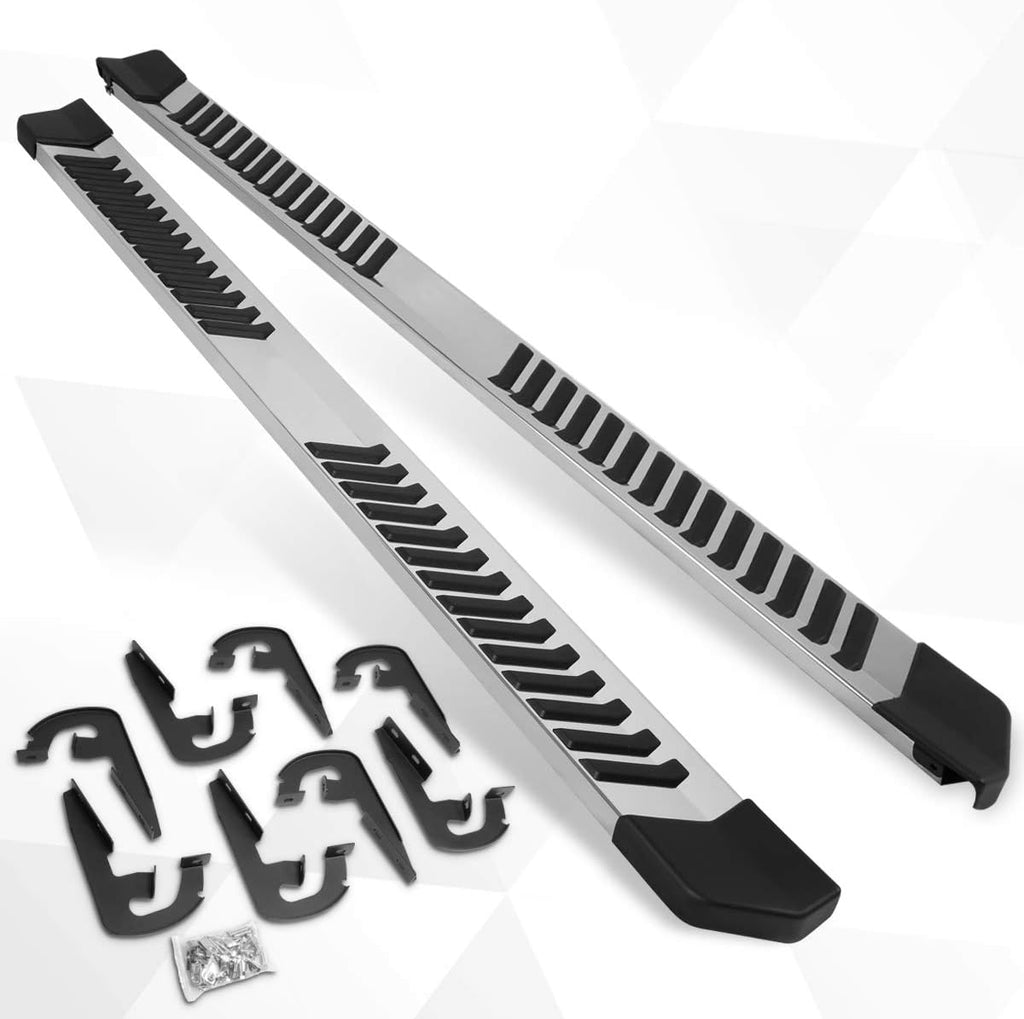 6 Inch Stainless Chrome Running Boards Side Step Bars K461
