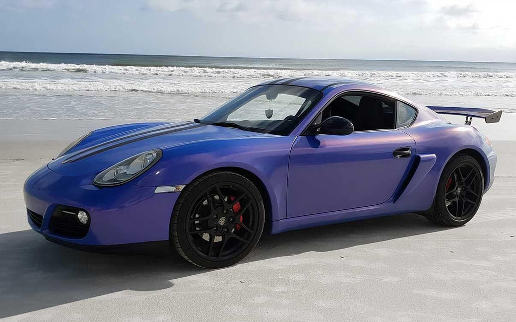 Gloss Blue Vinyl Wrap Film (3ft x 5ft) Pack of 2 Q2974