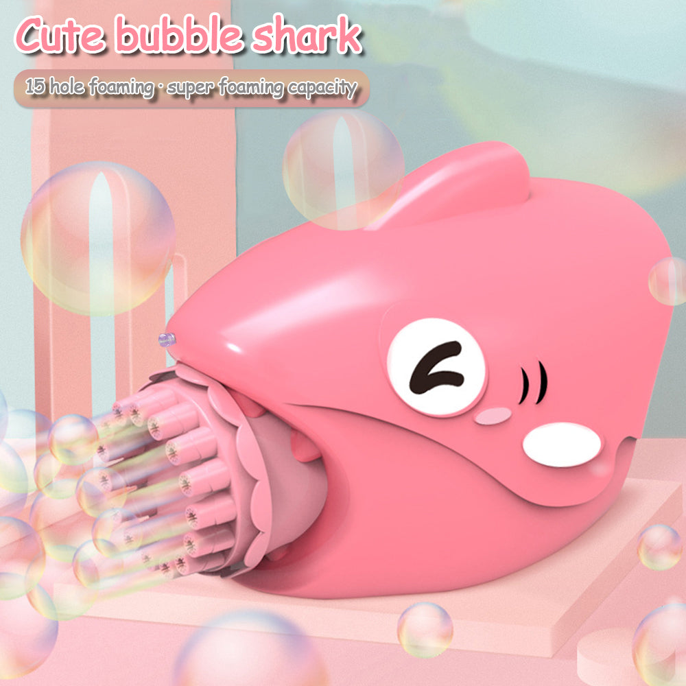 Pink Electric Automatic Bubble Blaster Toy U3222