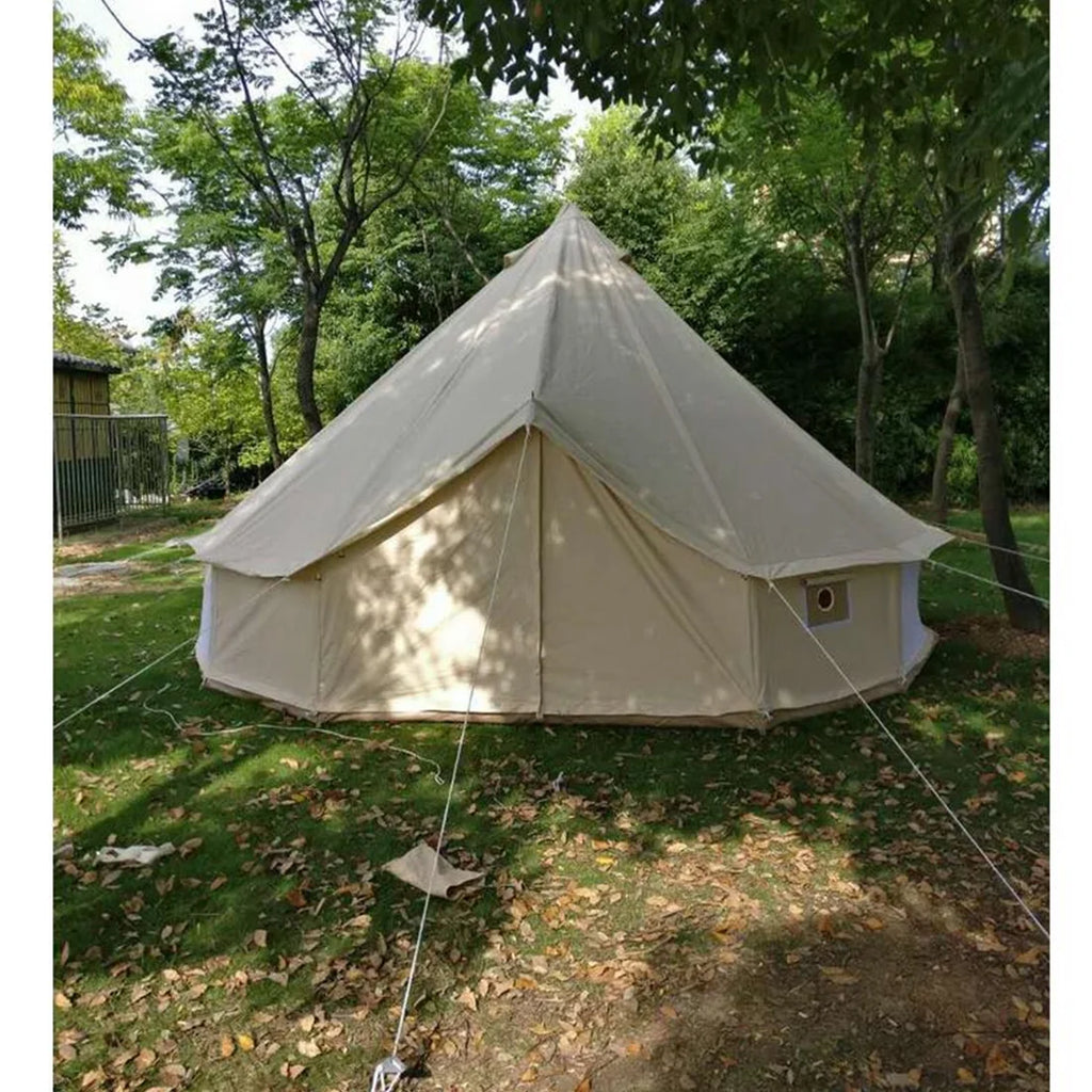 19.69ft Camping Bell Tent with Front Awning N155523