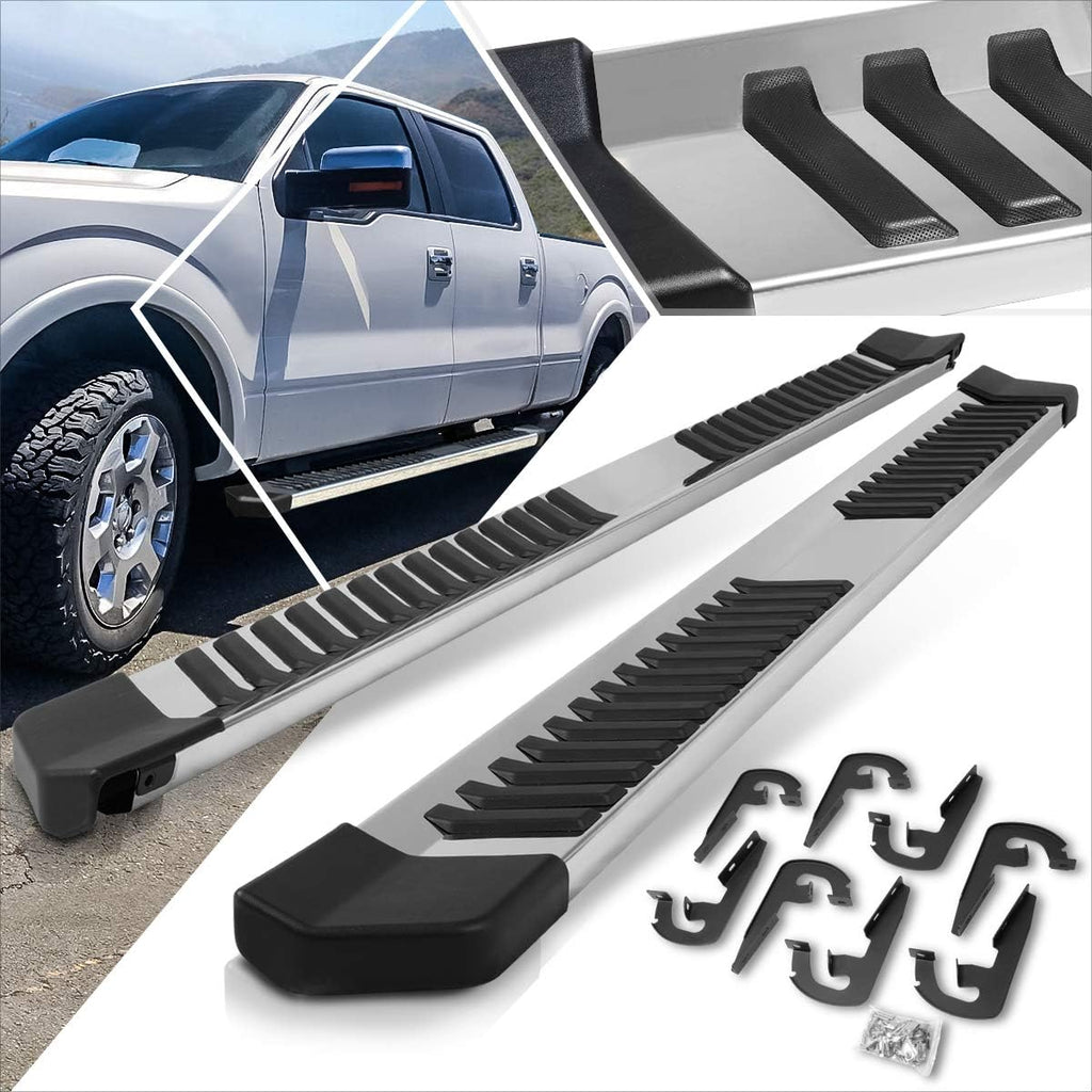 6 Inch Stainless Chrome Running Boards Side Step Bars K461