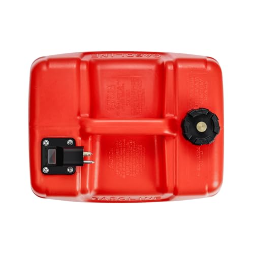 12 Gallon Portable Plastic Boat Fuel Tank T5652