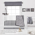 10 PC Crib Bedding Set with 2 Crib Fitted Sheets Y343