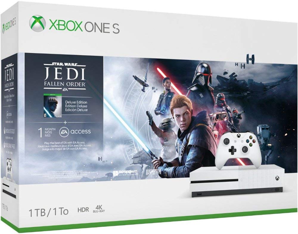 Xbox One S 1TB Console with Wireless Controller U195