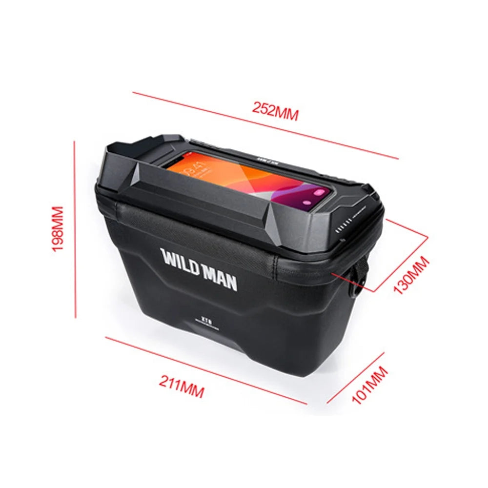 3L Waterproof Bike Handlebar Bag with Touchscreen X20947
