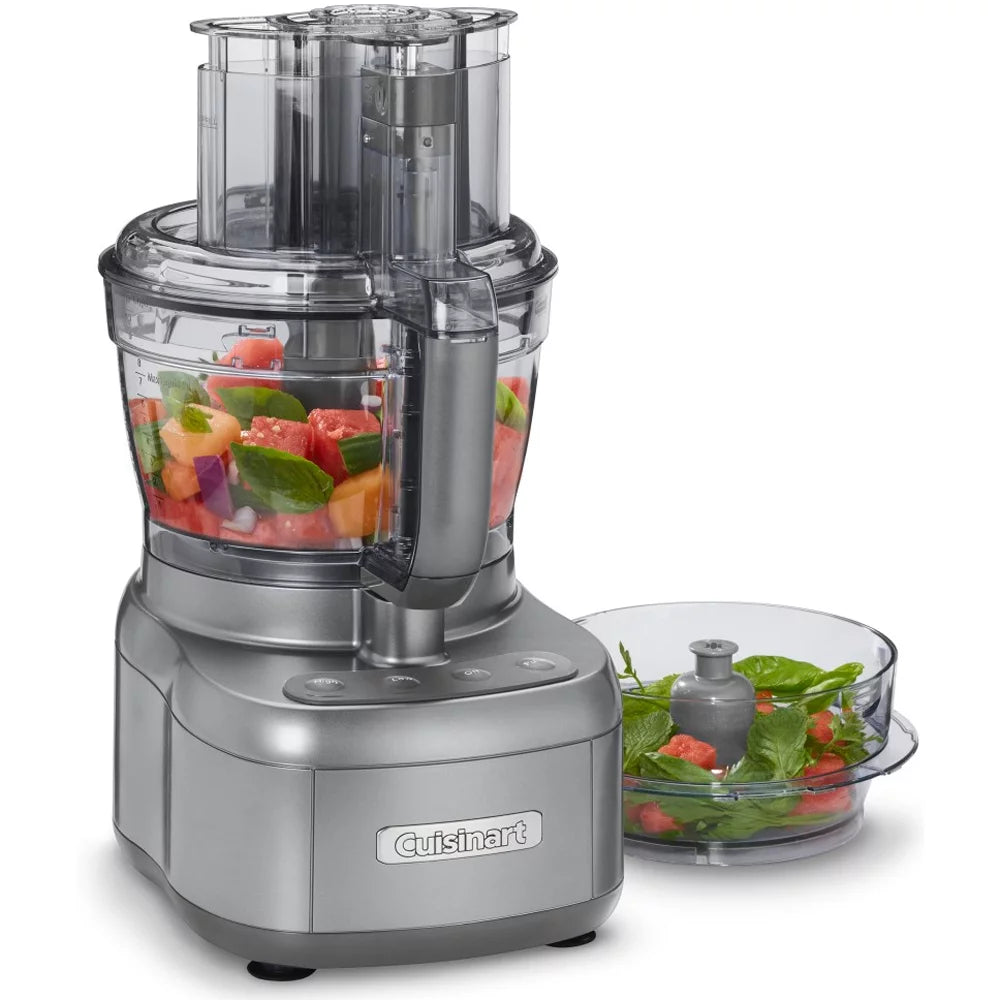 11-Cup Food Processor with 4.5-Cup Workbowls, Gunmetal W37292