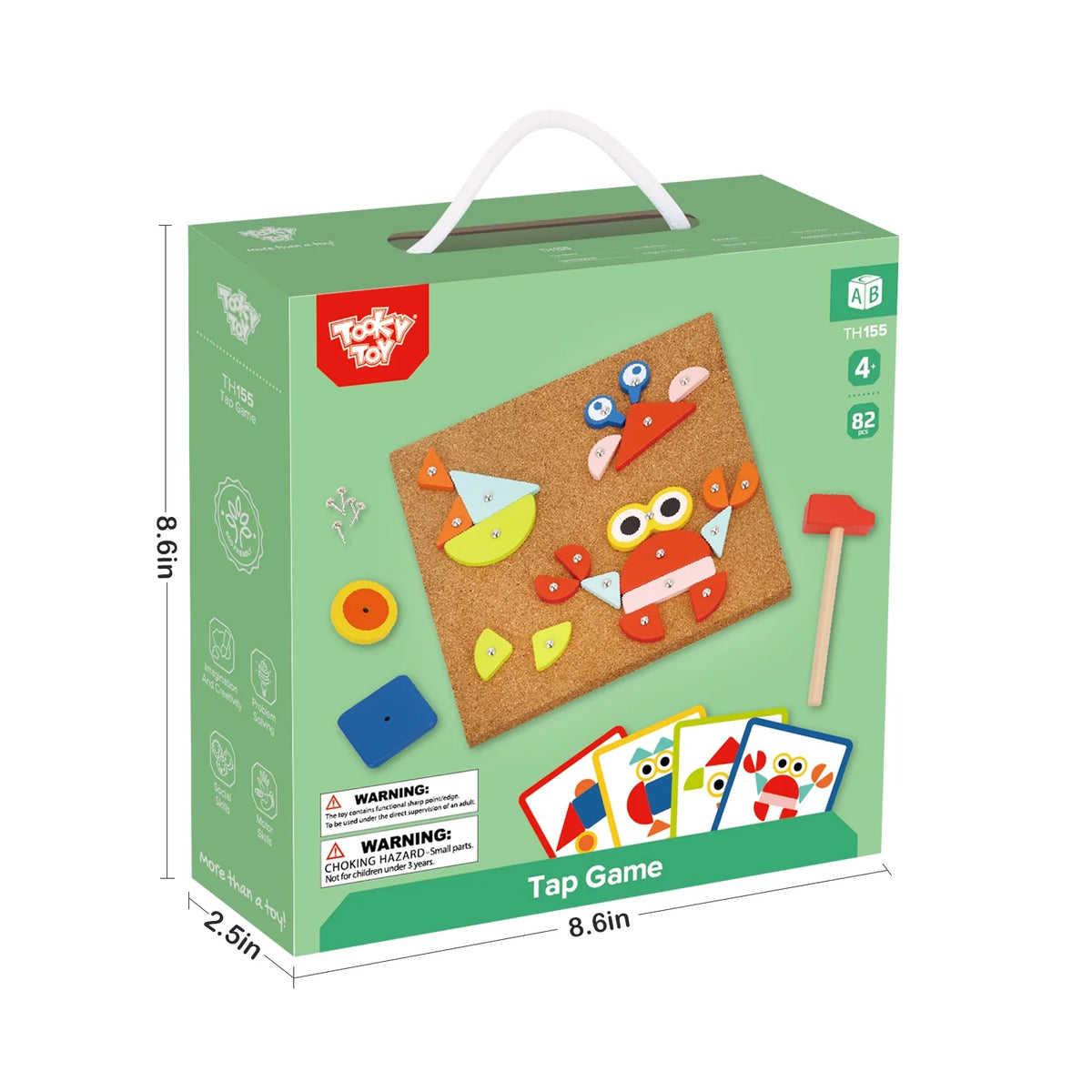Wooden Hammering Pounding Toy with Mallet W310560